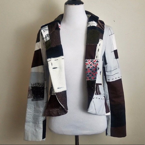 {Paramita} patchwork blazer - Picture 7 of 8